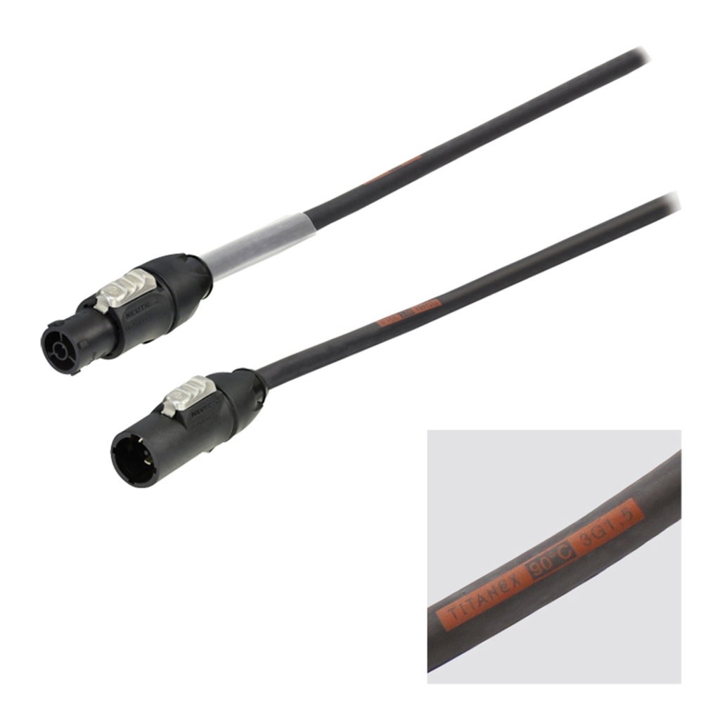 Elumen8 5m Neutrik powerCON TRUE1 TOP Cable – 1.5mm H07RN-F Elumen8 5m Neutrik powerCON TRUE1 TOP Cable - 1.5mm H07RN-F