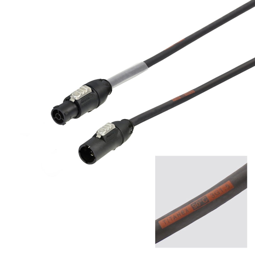 Elumen8 10m Neutrik powerCON TRUE1 TOP Cable – 1.5mm H07RN-F Elumen8 10m Neutrik powerCON TRUE1 TOP Cable - 1.5mm H07RN-F