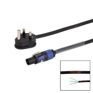 Elumen8 1.5m 1.5mm 15A Male - powerCON Adaptor Cable