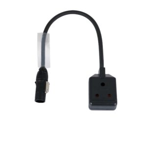 Elumen8 0.35m 1.5mm powerCON TRUE1-TOP - 15A Female Adaptor Cable