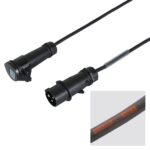 Elumen8 3m 1.5mm 16A Male - 16A Female Cable, Mennekes