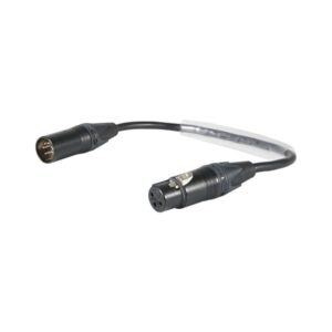 Elumen8 DMX Adaptor 5-Pin Male XLR to 3-Pin Female XLR