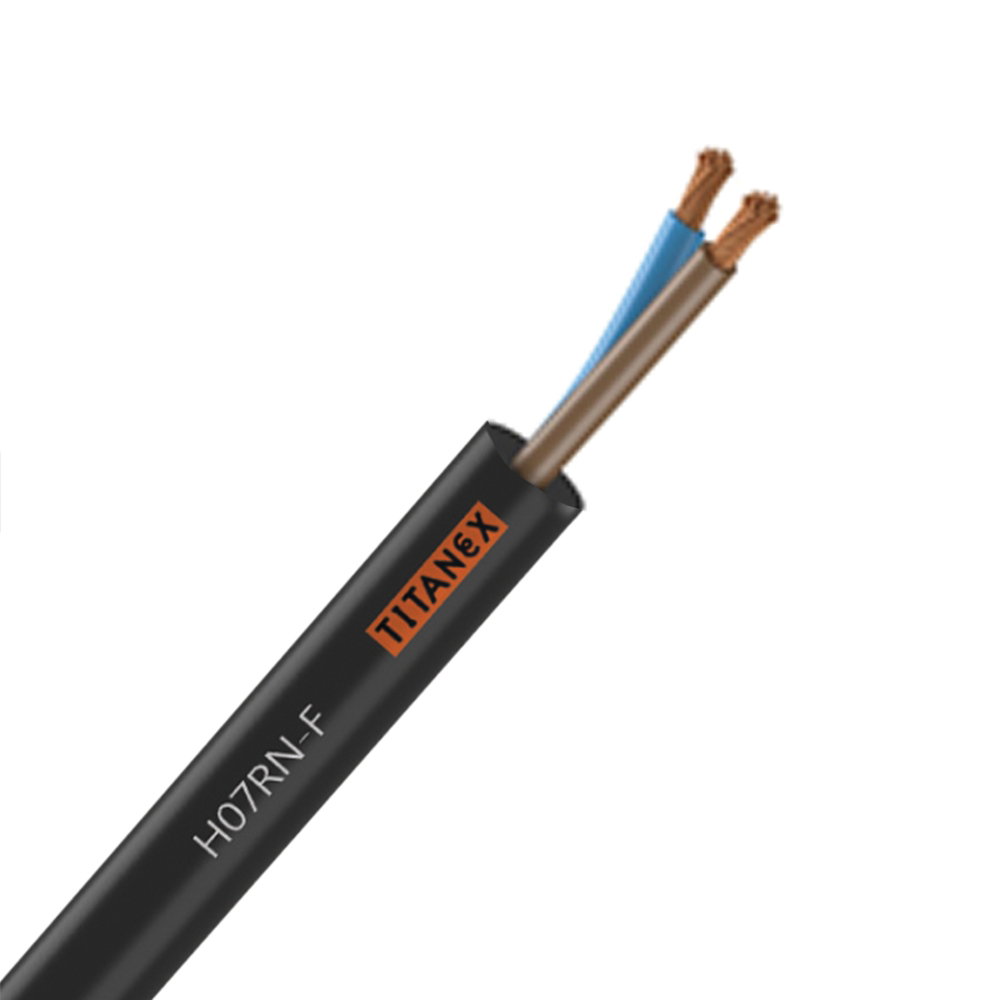 Titanex H07RN-F 2.5mm 2 Core Rubber Cable 500m Titanex H07RN-F 2.5mm 2 Core Rubber Cable 500m