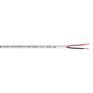Elumen8 INSTALL LSZH 2 Core 2 x 1.5mm2 Speaker Cable SP2X1.5W, 100m Drum White