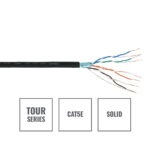 Elumen8 TOUR CAT5E Solid Core Data Cable CAT5ESL, 300m Reel