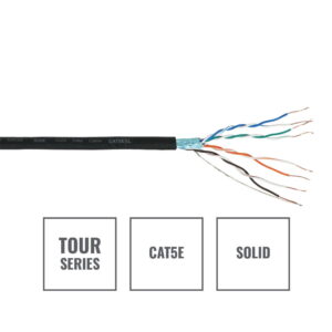 Elumen8 TOUR CAT5E Solid Core Data Cable CAT5ESL, 300m Reel