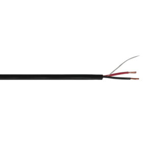 Elumen8 INSTALL LSZH 2 Core 2 x 2.5mm2 Speaker Cable SP2X2.5B, 100m Drum Black