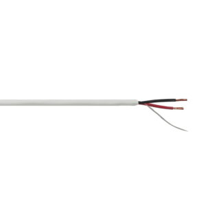 Elumen8 INSTALL LSZH 2 Core 2 x 2.5mm2 Speaker Cable SP2X2.5W, 100m Drum White