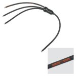 Elumen8 Moulded 3Ph Y Split 0.5m Tails - 2.5mm 5C to 3 x 5C Bare Ends