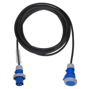Elumen8 20m 2.5mm IP67 Blue 16A Male - 16A Female Cable