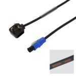 Elumen8 1m 1.5mm H07RN-F 13A Male - Neutrik powerCON Cable