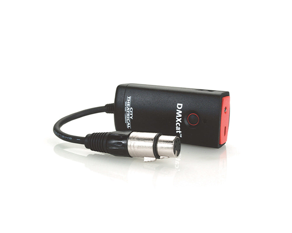 City Theatrical DMXcat Multi Function Test Tool with 5-Pin XLR Cable