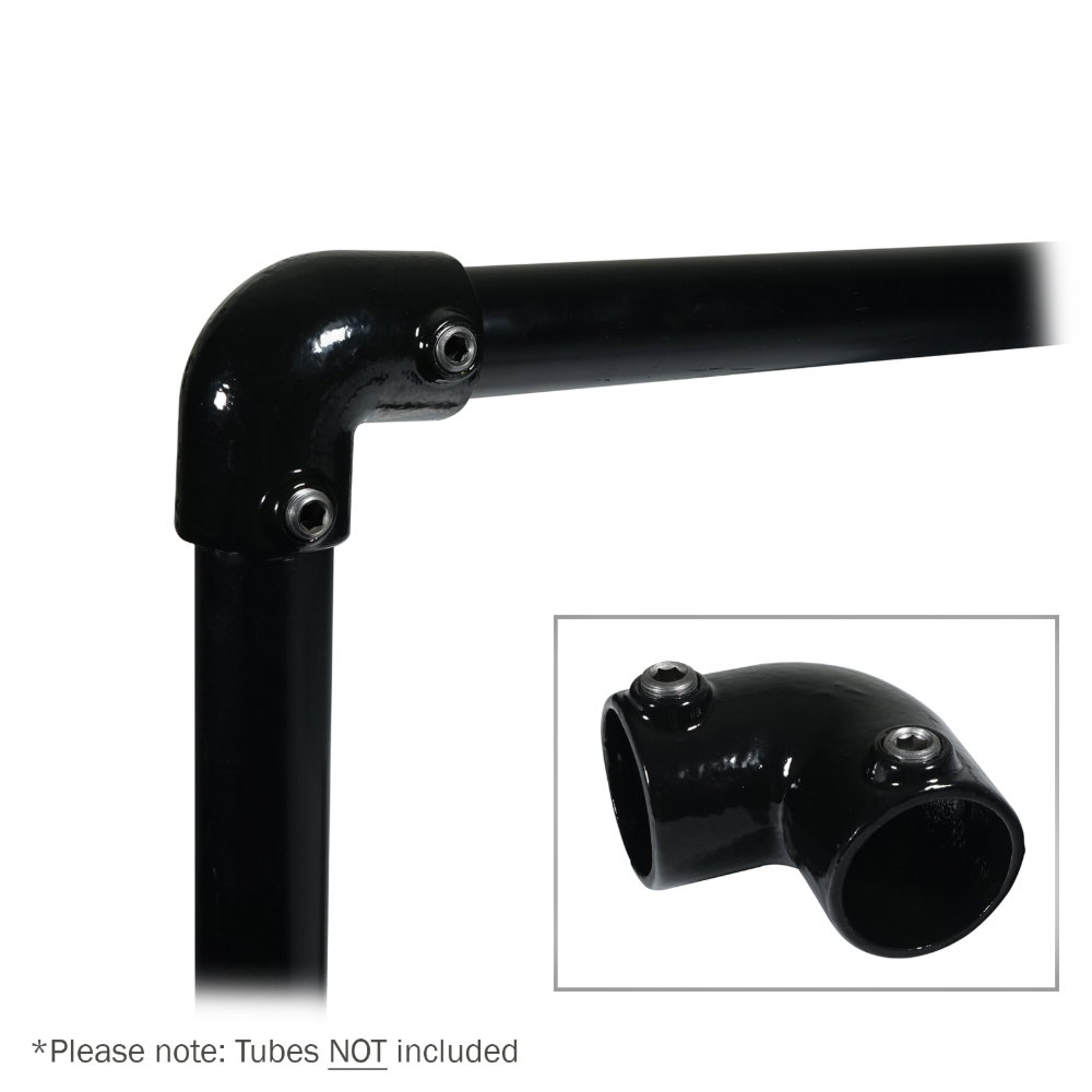 Elumen8 90 Degree Elbow Black Key Clamp Elumen8 90 Degree Elbow Black Key Clamp