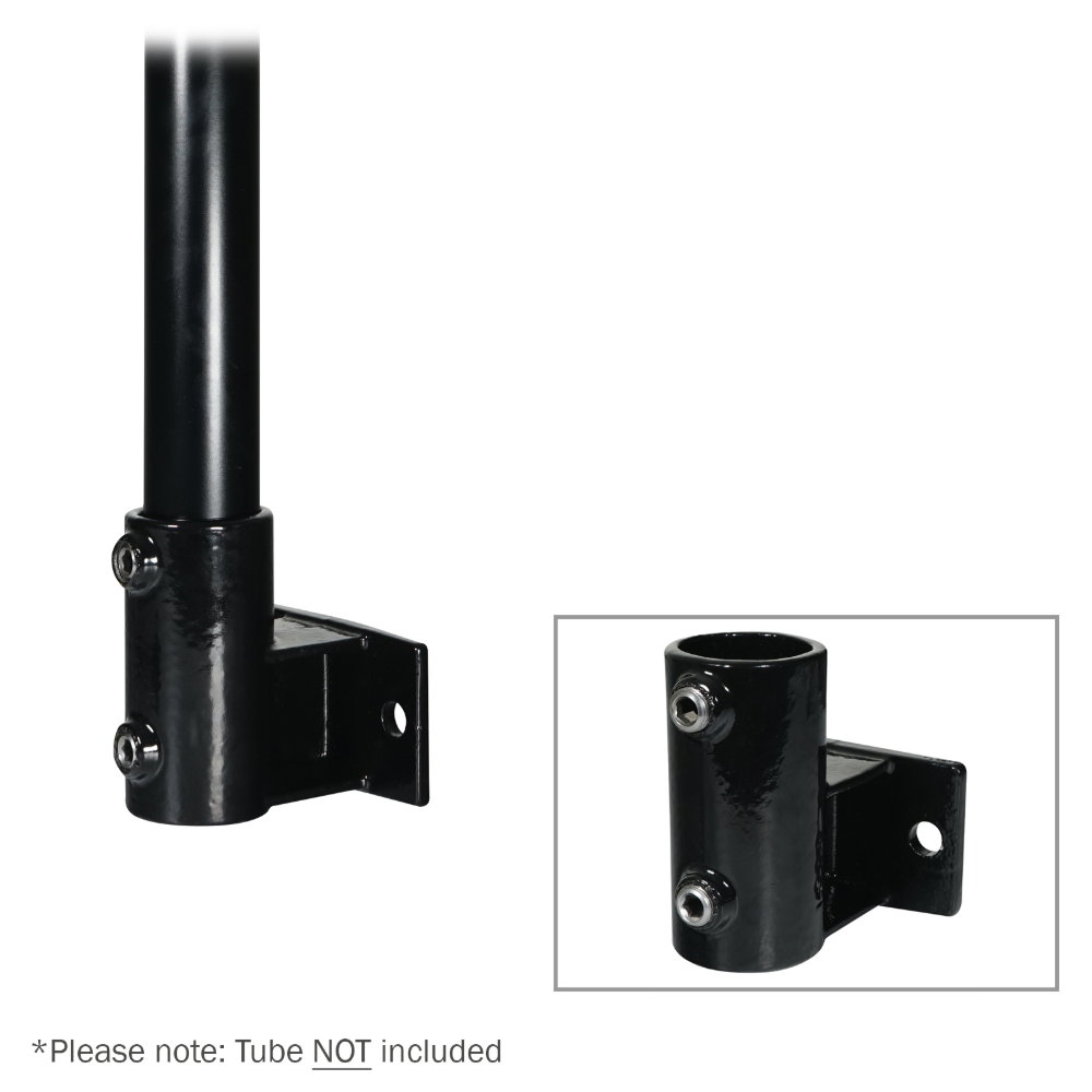 Elumen8 Horizontal Railing Black Base Key Clamp Elumen8 Horizontal Railing Black Base Key Clamp