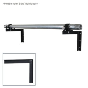 Elumen8 Angle Bracket, 195 x 240mm Black