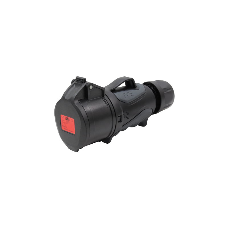 PCE 16A 415V 3P+N+E Black Socket (2153-6x) PCE 16A 415V 3P+N+E Black Socket (2153-6x)