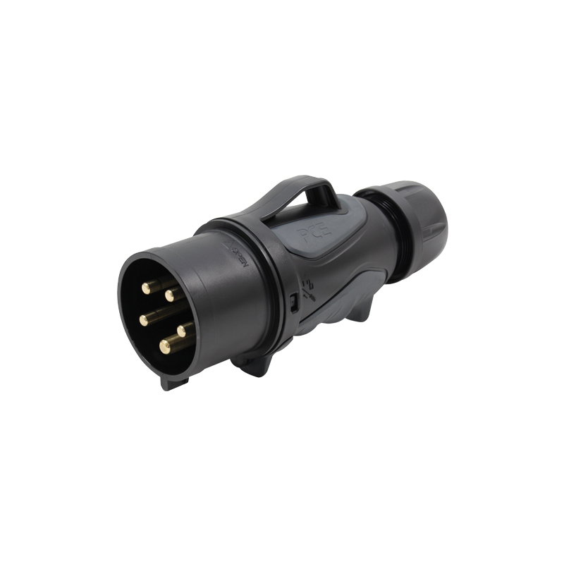 PCE 32A 415V 3P+N+E Black Plug (0253-6x) PCE 32A 415V 3P+N+E Black Plug (0253-6x)