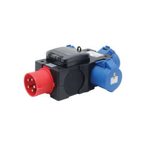 PCE ST ANTON Distribution Box 32A 415V In, 3 x 32A 240V Out (9439019)