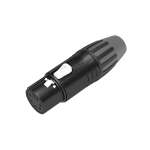 Seetronic 5-Pin Female XLR Black SCMF5-B
