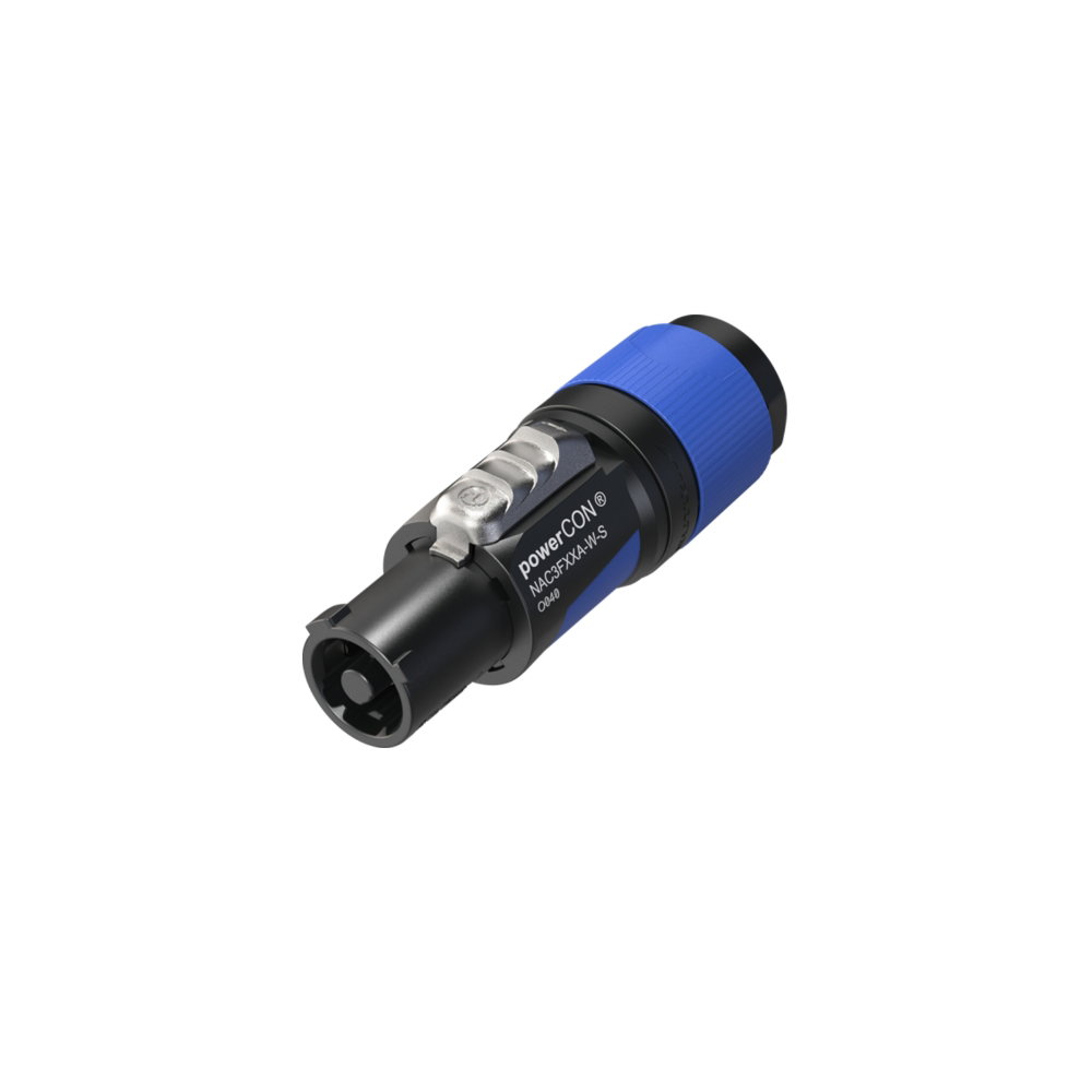 Neutrik powerCON FXX A-type Connector NAC3FXXA-W-S Neutrik powerCON FXX A-type Connector NAC3FXXA-W-S