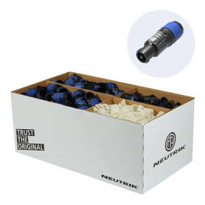 Neutrik powerCON FXX A-type Connector NAC3FXXA-W-L-D (Pack of 100)