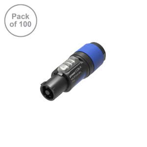 Neutrik powerCON FXX A-type Connector NAC3FXXA-W-L-D (Pack of 100)