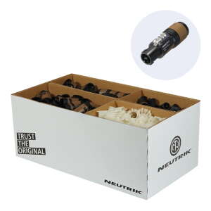 Neutrik speakON Cable Connector NL2FXX-W-S-D (Pack of 100)