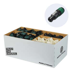 Neutrik speakON Cable Connector NL4FXX-W-S-D (Pack of 100)