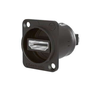 Seetronic HDMI Feedthru Chassis Connector SAHDMI-W-B