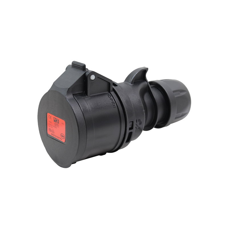 PCE 16A 415V 3P+N+E Black Socket (215-6x) PCE 16A 415V 3P+N+E Black Socket (215-6x)