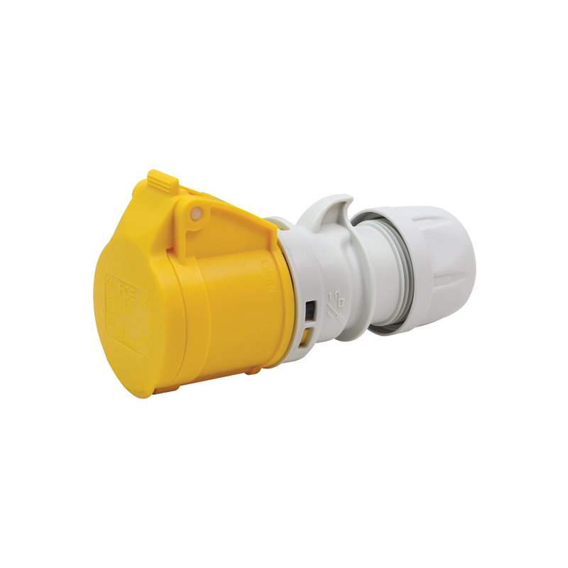 PCE 16A 110V 2P+E Socket (213-4) PCE 16A 110V 2P+E Socket (213-4)