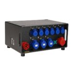Elumen8 Distribution Unit, 32A 3PH, 3x 32A 1PH, 6x 16A Out