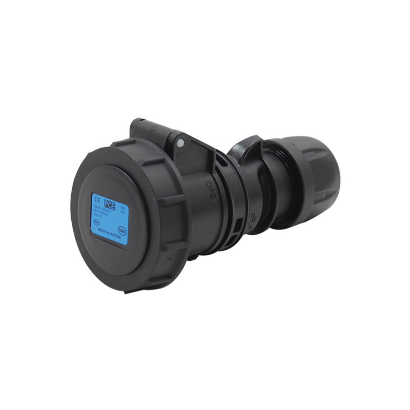 PCE 16A 230V IP67 2P+E Black Socket (2132-6X) PCE 16A 230V IP67 2P+E Black Socket (2132-6X)