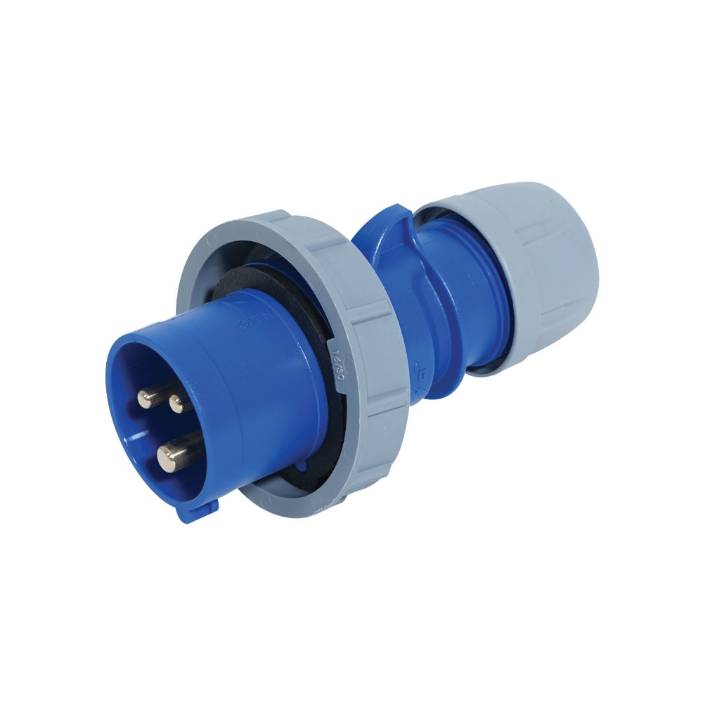 PCE 16A 230V 2P+E IP67 Plug (0132-6) PCE 16A 230V 2P+E IP67 Plug (0132-6)