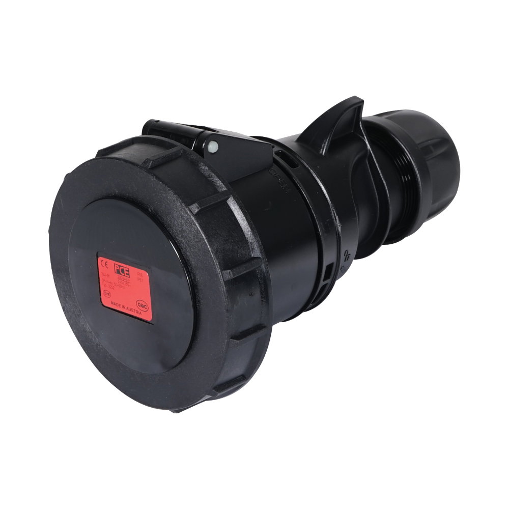PCE 32A 415V IP67 3P+N+E Black Socket (2252-6x) PCE 32A 415V IP67 3P+N+E Black Socket (2252-6x)