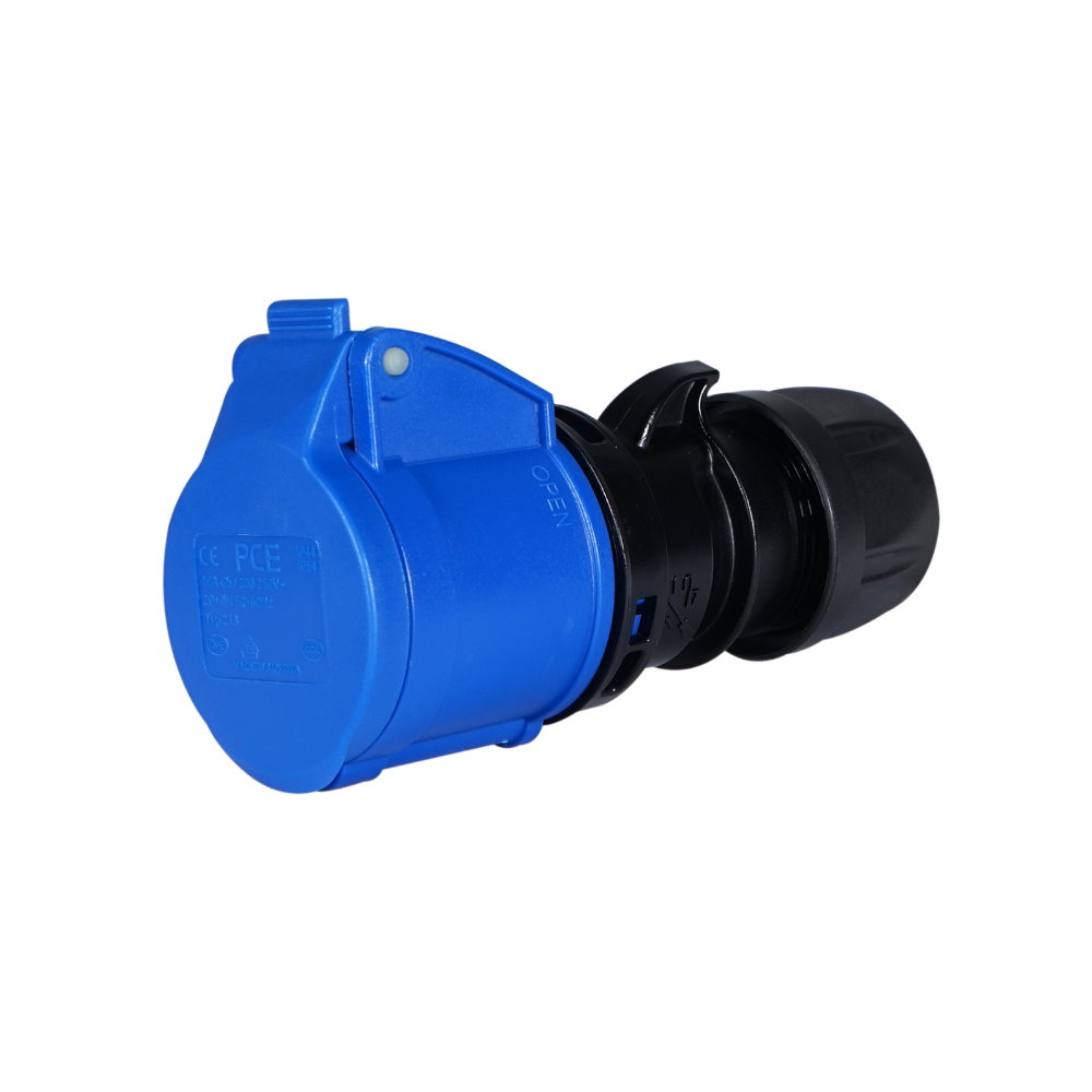 PCE 16A 230V 2P+E Socket (213-6sv) PCE 16A 230V 2P+E Socket (213-6sv)