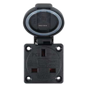 PCE 13A Panel Mount Socket - 1020-5s