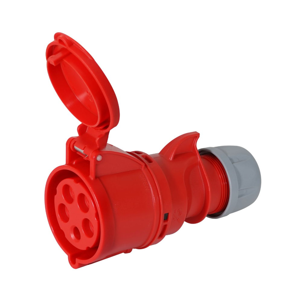 PCE 32A 415V 3P+N+E Socket (225-6) PCE 32A 415V 3P+N+E Socket (225-6)