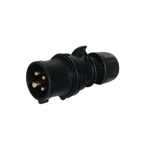 PCE 16A 110V 3P+E Plug Black (014-4x)