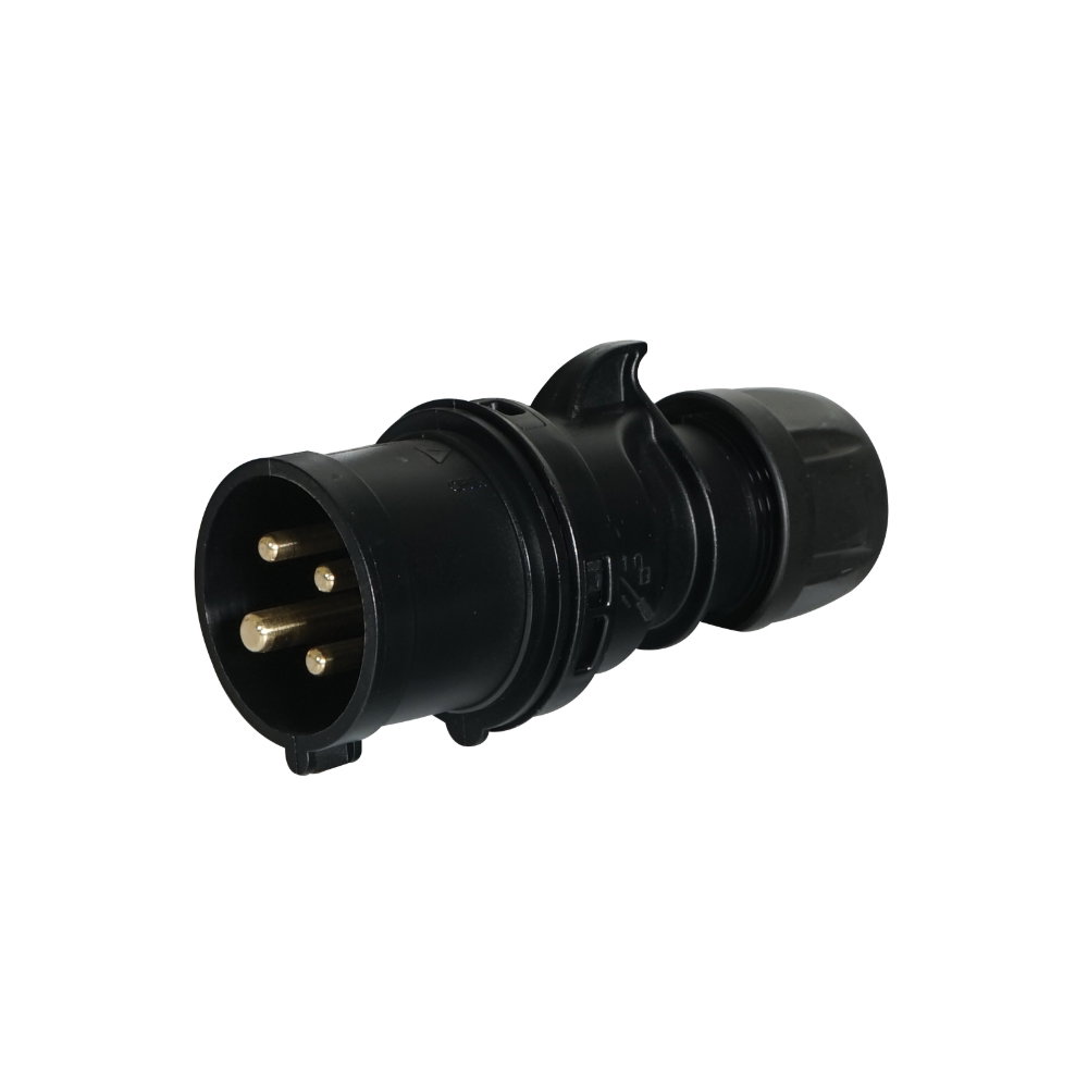 PCE 16A 110V 3P+E Plug Black (014-4x) PCE 16A 110V 3P+E Plug Black (014-4x)