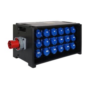 Elumen8 MERZ Distribution Box 63A 3PH In/Thru to 16A RCBO