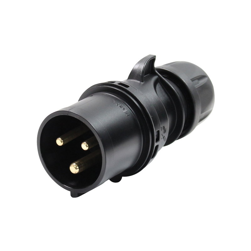 PCE 32A 230V 2P+E Black Plug (023-6X) PCE 32A 230V 2P+E Black Plug (023-6X)