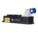 Elumen8 Rubber Distribution Unit, 32A In, 6 x 13A Out