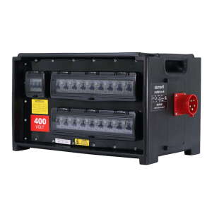 Elumen8 MERZ Distribution Box 32A 3PH In/Thru to 16A RCBO