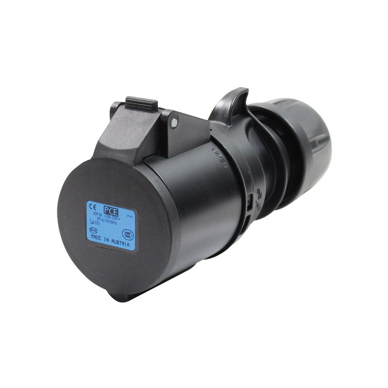 PCE 32A 230V 2P+E Black Socket (223-6X) PCE 32A 230V 2P+E Black Socket (223-6X)