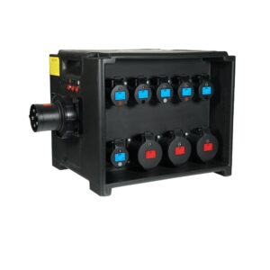 Elumen8 MERZ Distribution Box 63A 3PH to 32A/16A RCBO (Midnight Black)