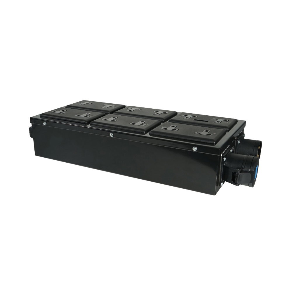 Elumen8 Distribution Unit, 32A In/Out, 12 x 13A Out Elumen8 Distribution Unit, 32A In/Out, 12 x 13A Out