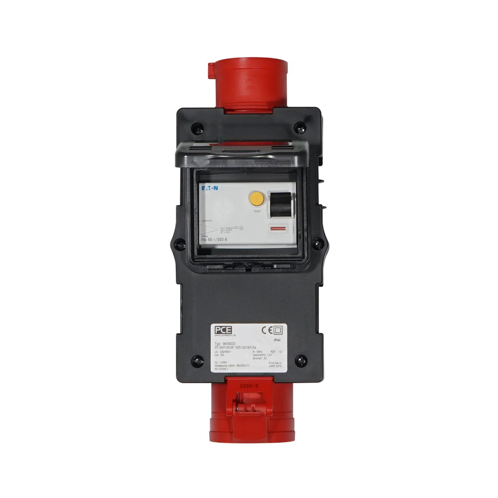 PCE ST ANTON Inline 30mA RCD 16A 3P+N+E (9439033) PCE ST ANTON Inline 30mA RCD 16A 3P+N+E (9439033)