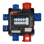 Elumen8 IMST Distribution Box 32A 3PH to 32A/16A RCBO