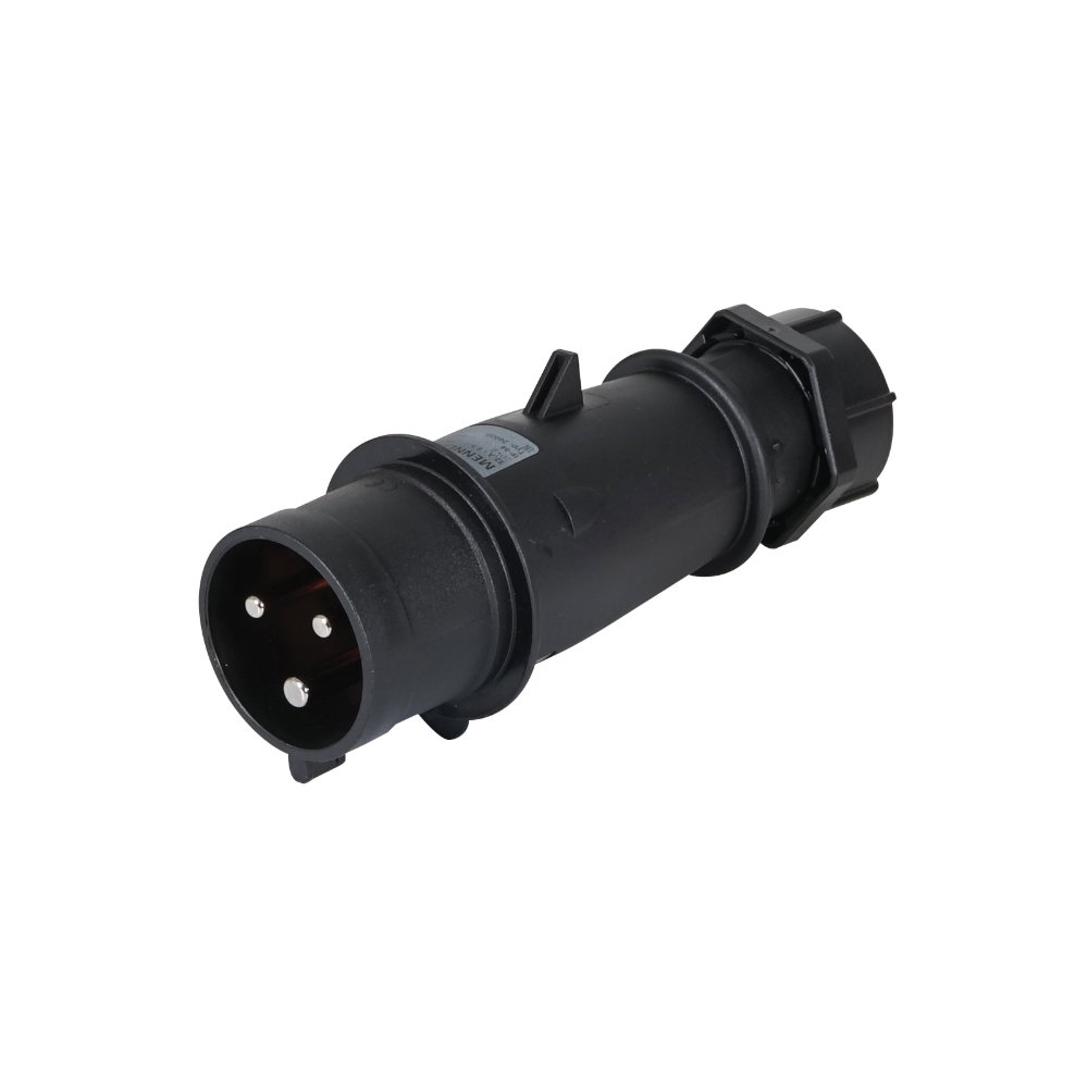 Mennekes 32A 230V 2P+E IP44 AM-TOP Plug, Black (260ZD) Mennekes 32A 230V 2P+E IP44 AM-TOP Plug, Black (260ZD)